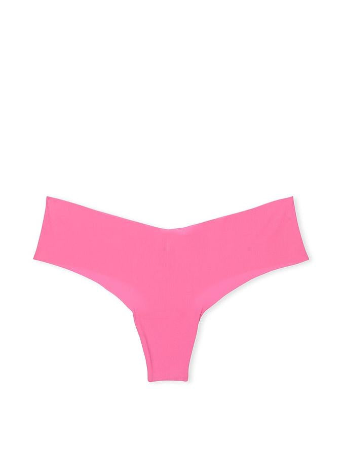 VICTORIA SECRET - No-Show Ribbed Thong Panty - Tanga Sin Costura