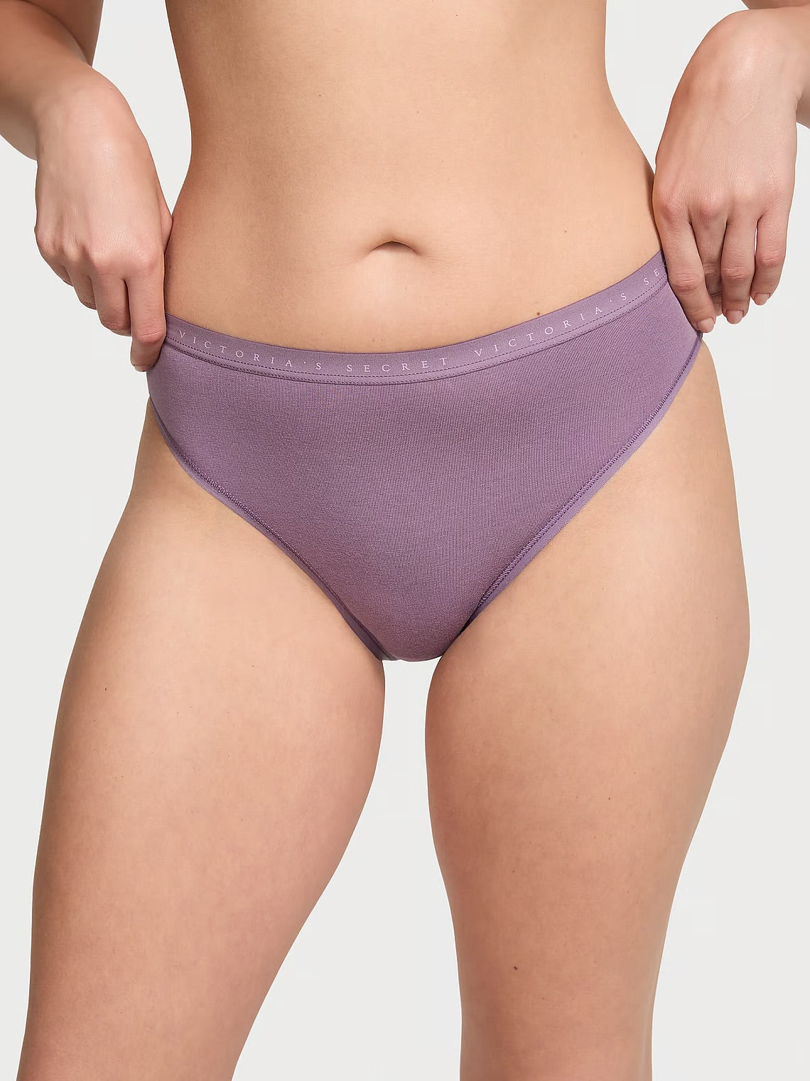 Victoria Secret - Stretch Cotton High-Leg Brief Panty - Panty de Algodón