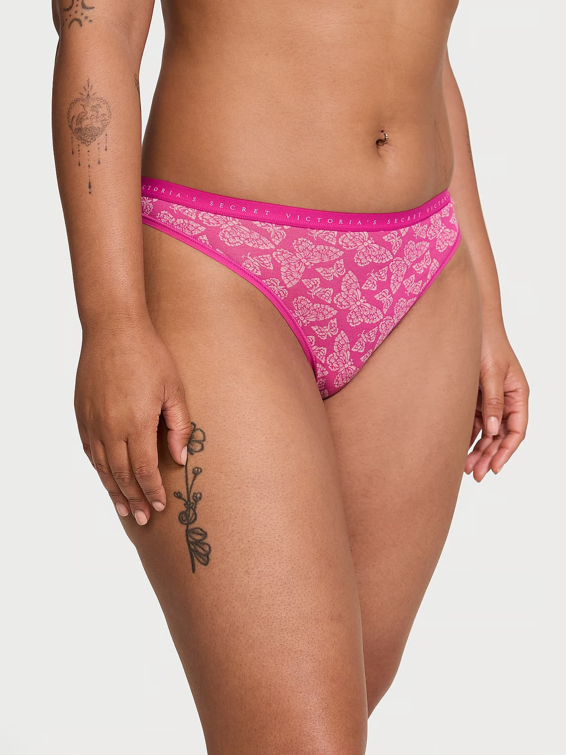 VICTORIA'S SECRET - Stretch Cotton Thong Panty