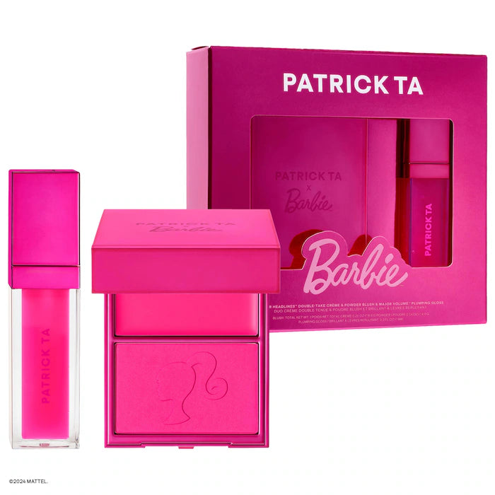 PATRICK TA - Patrick Ta x Barbie™ Blush Duo and Lip Plumper Set