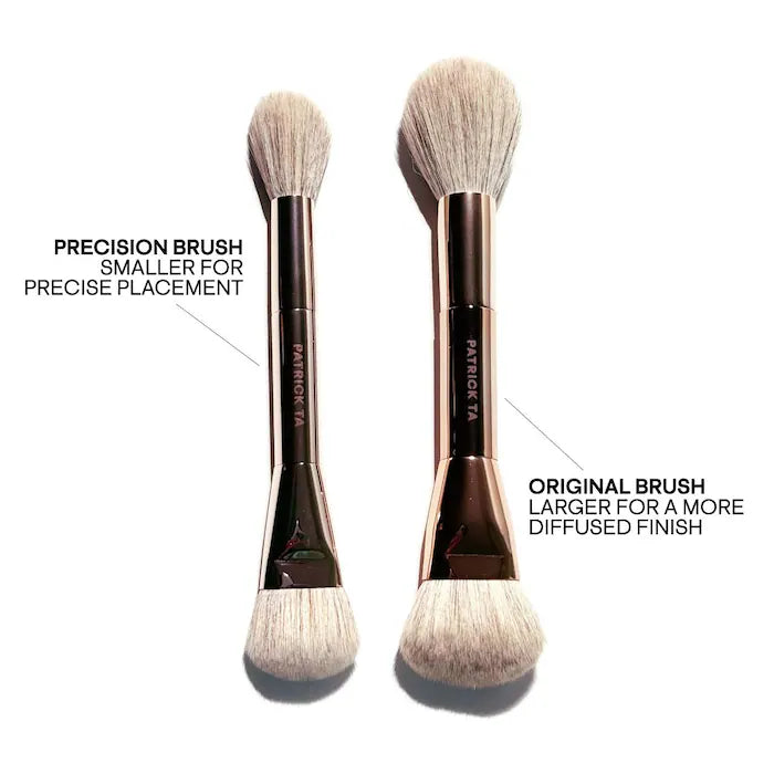 Dual Ended Precision Blush Brush