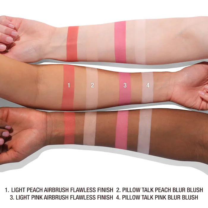 Pillow Talk Beauty Soulmates Airbrush Flawless Blush Powder Palette - FLAWLESS PINK