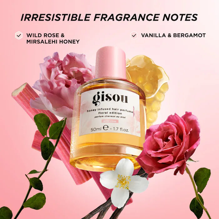 GISOU - Mini Wild Rose Honey Infused Hair Perfume