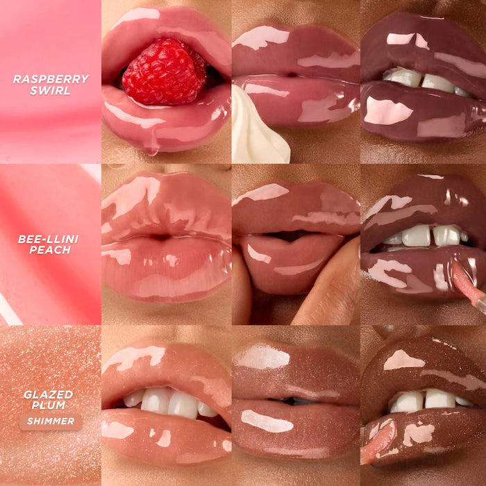 Gisou Honey Infused Hydrating Lip Oil - Glazed Plum